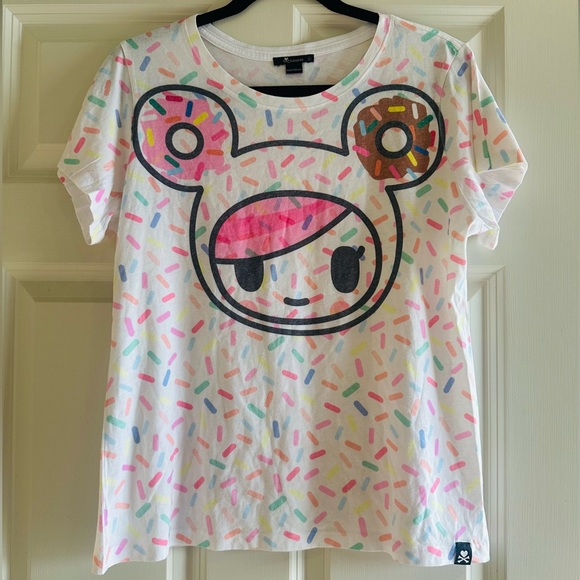 Tokidoki Donatella Sprinkles T-Shirt - Picture 1 of 5